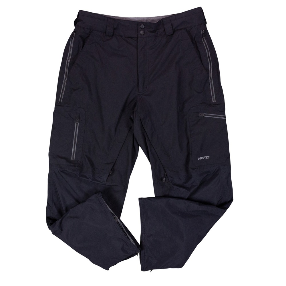Burton AK Gore-Tex Snowboard Pants Mens L Black Waterproof Performance Shell